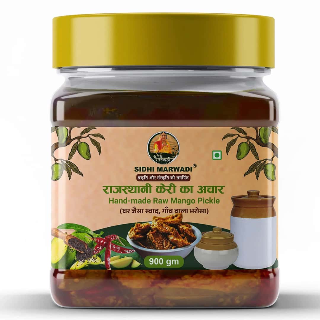 Rajasthani Keri Achar 900g jar by Sidhi Marwadi