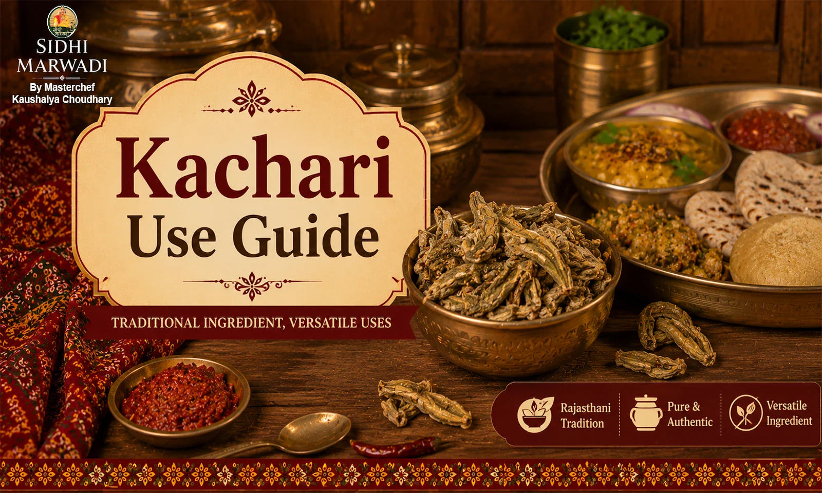 Kachari use guide by Sidhi Marwadi