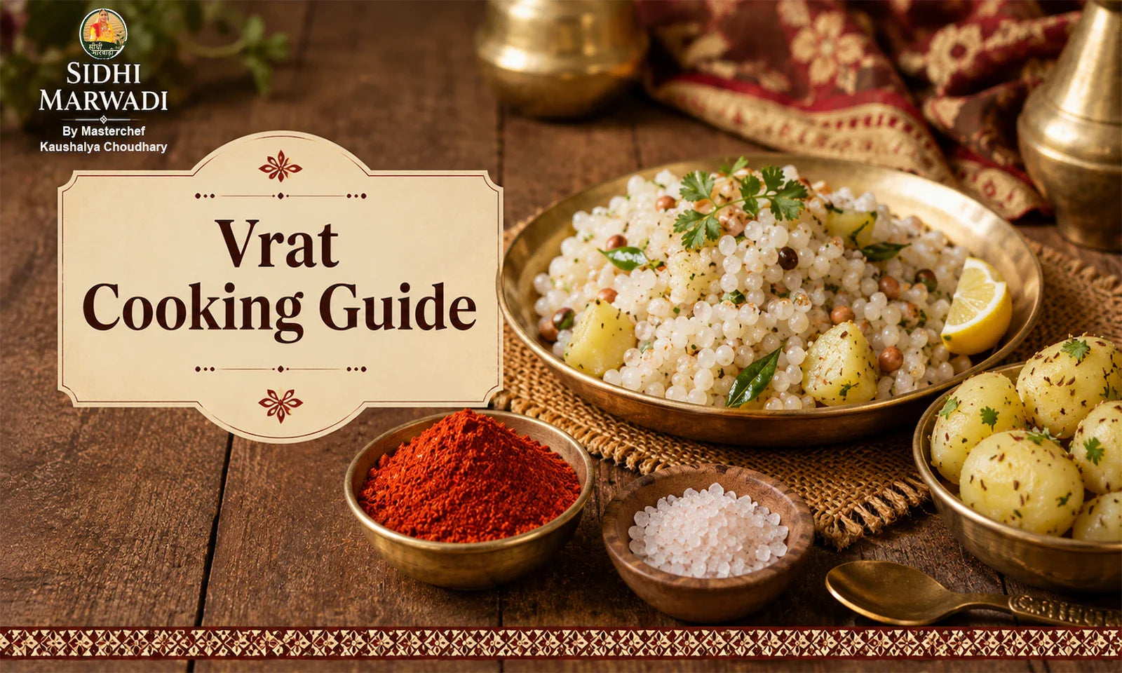 Lal mirch powder for vrat cooking guide by Sidhi Marwadi