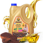 Sidhi Marwadi Cold Pressed Mustard Oil 5L front bottle